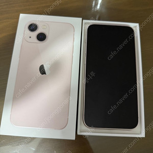 상태최상)아이폰 13 미니 핑크 256GB