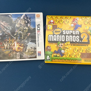 닌텐도 3ds 몬스터헌터4g 슈퍼마리오브라더스2