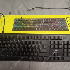 커세어(corsair) 키보드 k55 팝니다