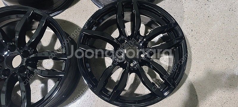 bmw x3 블랙유광 19인치 순정휠 대품판매20만원--1