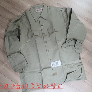 디키즈 USA 워크셔츠 110~115사이즈 새제품