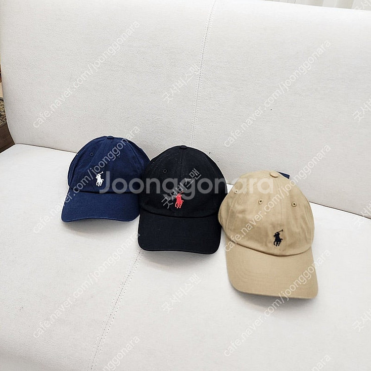 새상품 폴로 모자 볼캡 남녀공용 프리사이즈--0