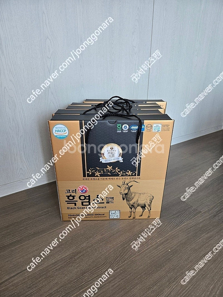 새상품 고려흑염소즙 골드 1박스 2만원 /5박스 9만원--0