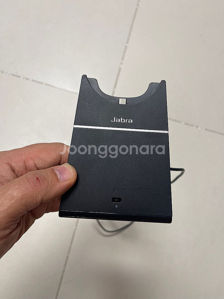 자브라(Jabra) 5핀 헤드셋 충전 거치대--0