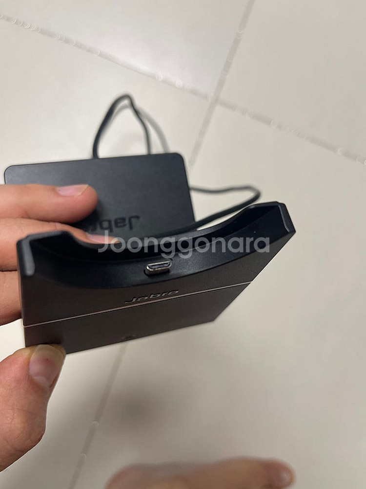 자브라(Jabra) 5핀 헤드셋 충전 거치대--1