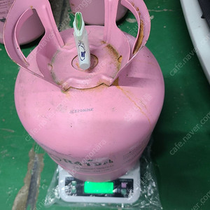 냉매 r410a 23.4kg 3통. 23만