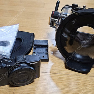 소니 디카 rx100 m2 + 하우징 아이켈라이트 dc2멀티돔 6인치