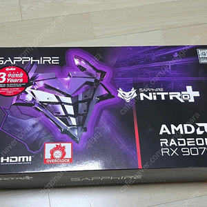 사파이어 RX 9070 NITRO+ 16GB 니트로+ 전설급