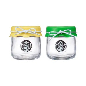 스타벅스 미니 글라스 컨테이너 세트