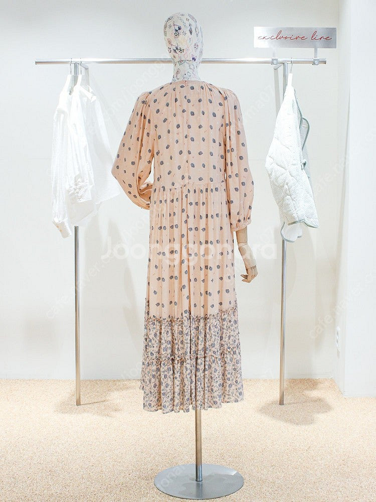 써스데이아일랜드 패턴믹스 원피스--2