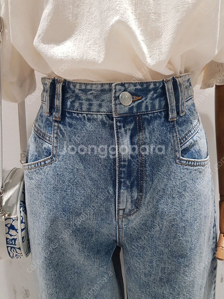 써스데이아일랜드 배기핏 청바지 24년도신상--3