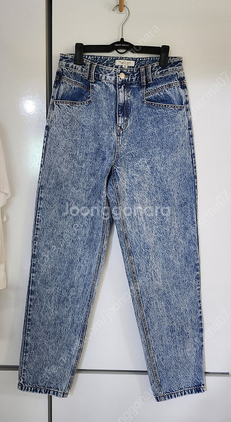 써스데이아일랜드 배기핏 청바지 24년도신상--9