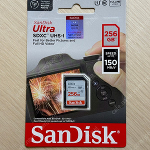 Sandisk Ultra 256GB 샌디스크 울트라 SD카드 미개봉 판매합니다