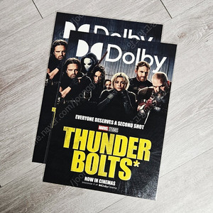 썬더볼츠 돌비시네마 포스터 A3 돌비포스터 Dolby