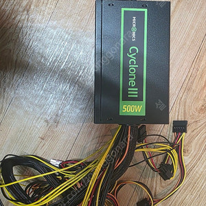 마이크로닉스 사이클론3 500W 파워