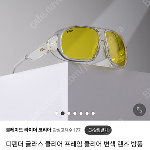 블레이드라이더 안경