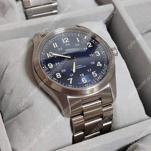해밀턴 카키필드 티타늄 청판 38mm