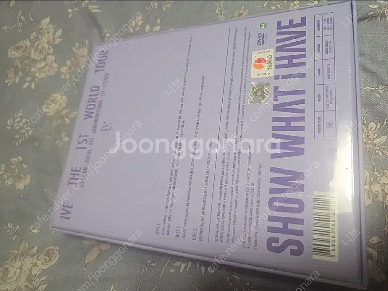 아이브 월드투어 DVD 미개봉--1