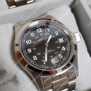 [새상품] 해밀턴 카키필드 오토 검판 38mm