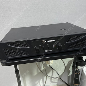 크라운 파워앰프 CROWN XLi2500 2채널 750w x 750w