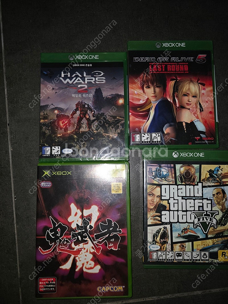 xbox one 게임 gta5, dead or aliv...--0