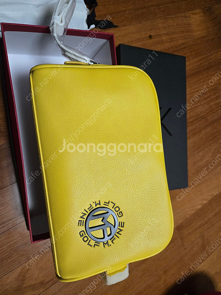 엠파인 골프파우치 새제품--0