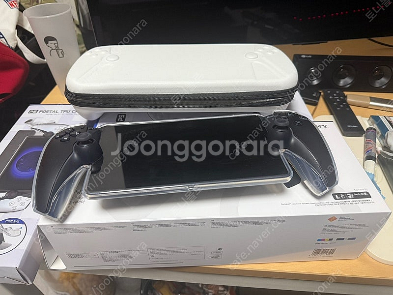 PS 포탈 거의 신품 + 주변기기--0