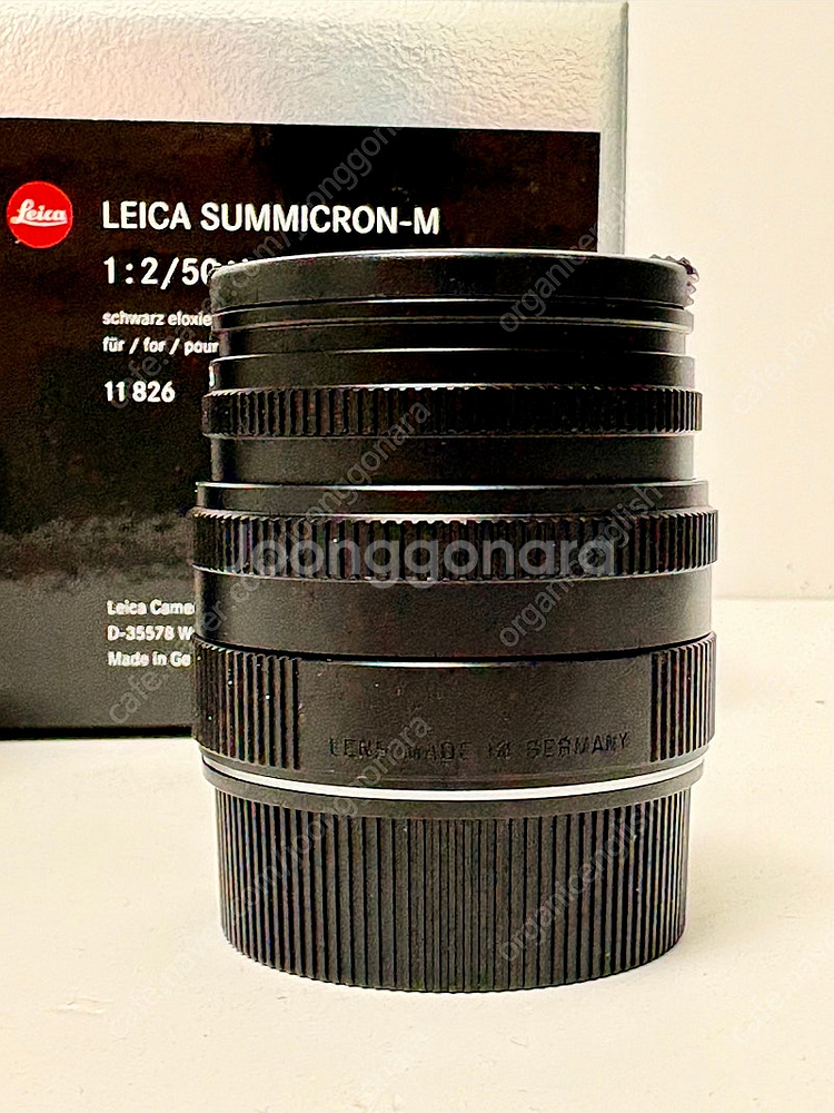 라이카 Summicron-M 50mm f/2 V5 중고...--2