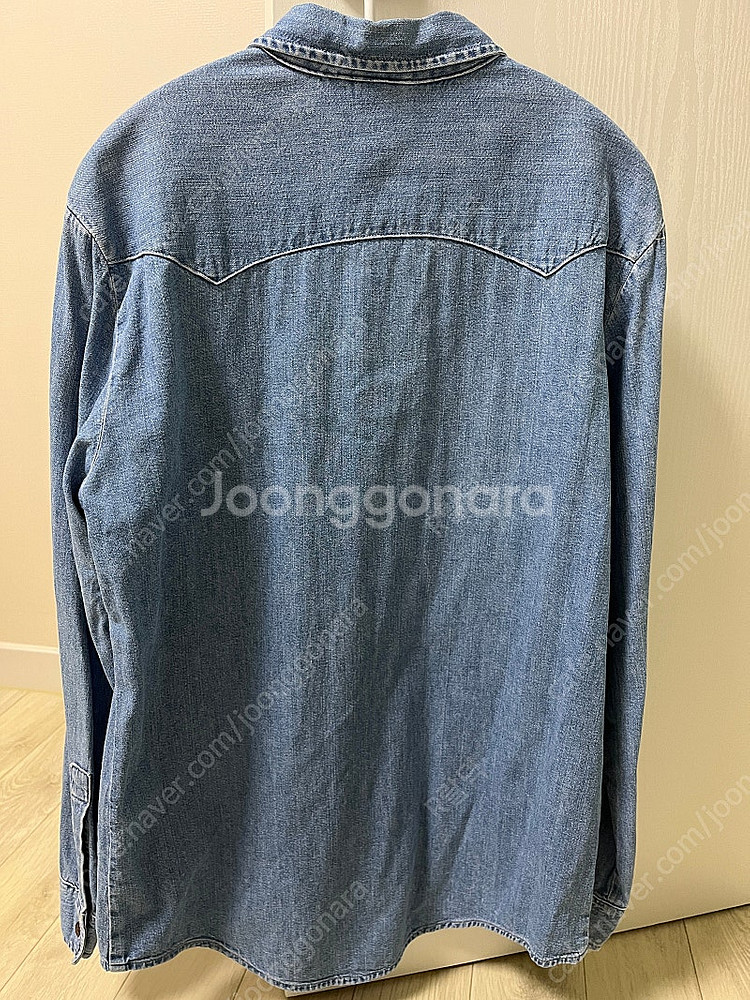 리바이스빈티지클로딩 lvc 1970 코듀로이 데님셔츠 오렌지탭 M사이즈 더블알엘,RRL,폴로,풀카운트,웨어하우스--4