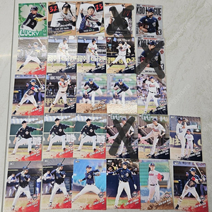 2025 KBO 크보 카드(두산, KT, SSG, NC)