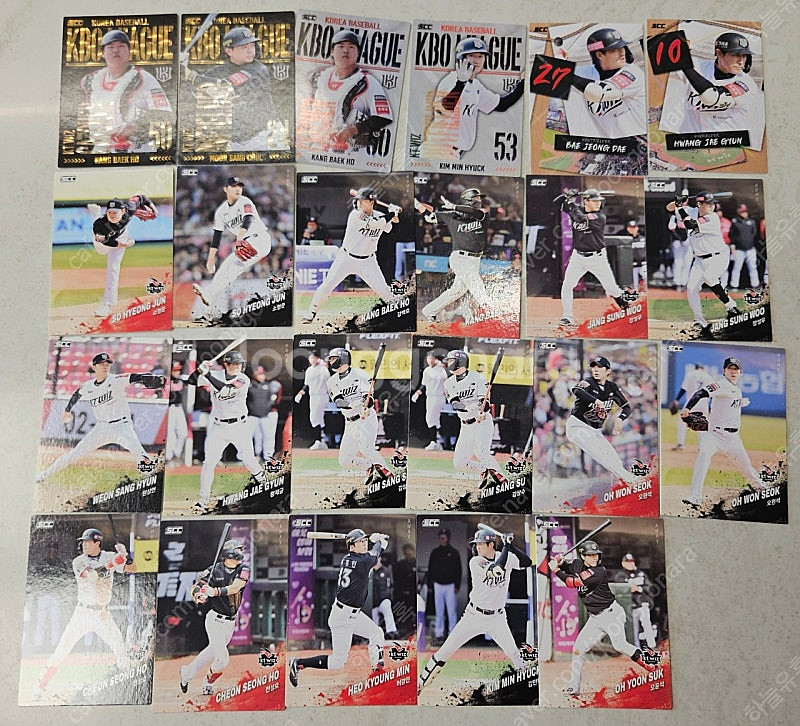 2025 KBO 크보 카드(두산, KT, SSG, NC...--1