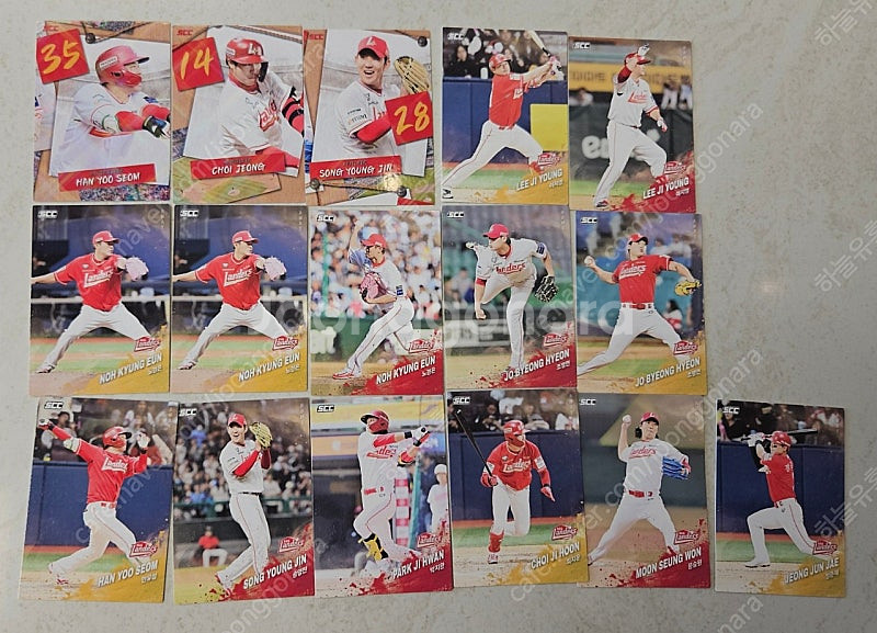 2025 KBO 크보 카드(두산, KT, SSG, NC...--2
