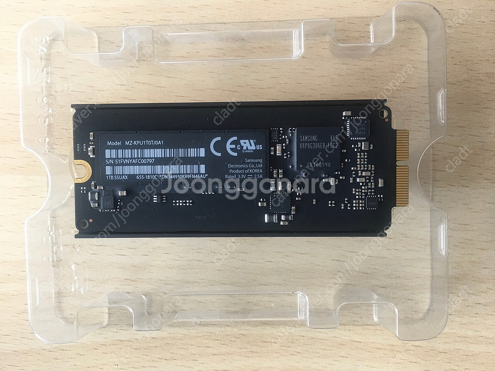 맥북 아이맥 맥프로 맥미니 순정 nvme ssd 1TB--0