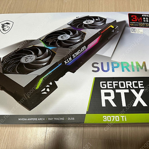 MSI RTX 3070 Ti 슈프림 X 판매합니다