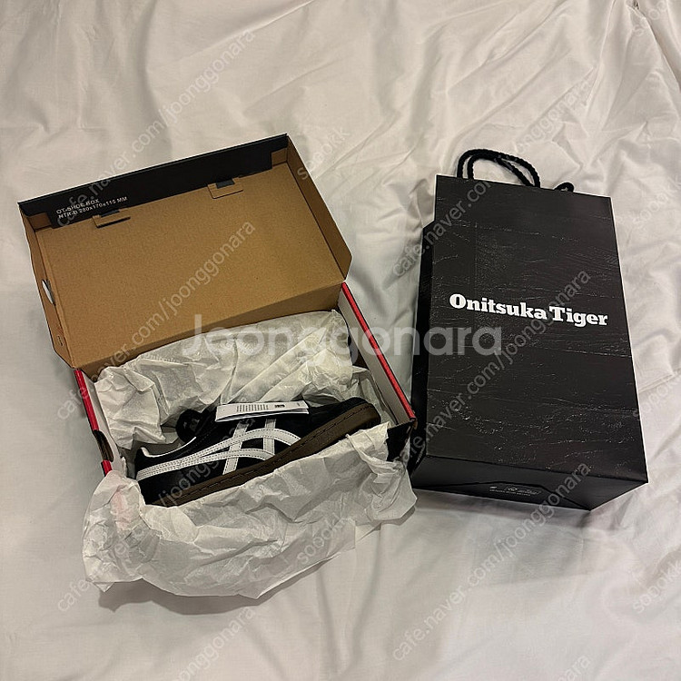 오니츠카 타이거 GSM 블랙 화이트 230--1