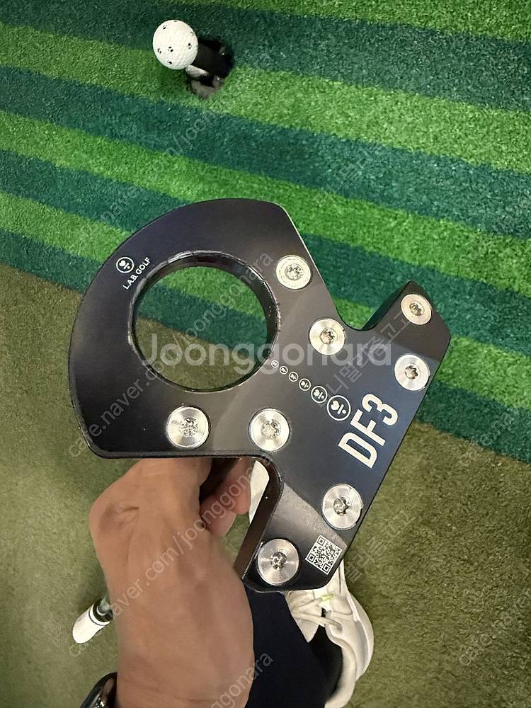 랩골프 랩퍼터 블랙 df3 35인치 69도 한국 정품--1