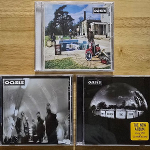 CD 음반 oasis 오아시스 앨범 3장