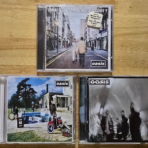 CD 음반 oasis 오아시스 앨범 3장