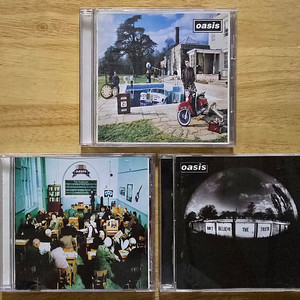 CD 음반 oasis 오아시스 앨범 3장