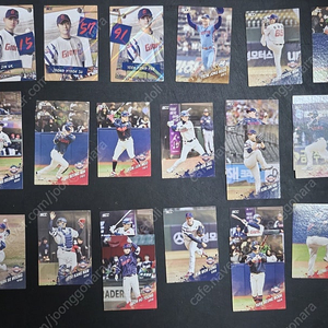 2025 KBO 포토카드 크보 프로야구카드 롯데자이언츠 24장 일괄