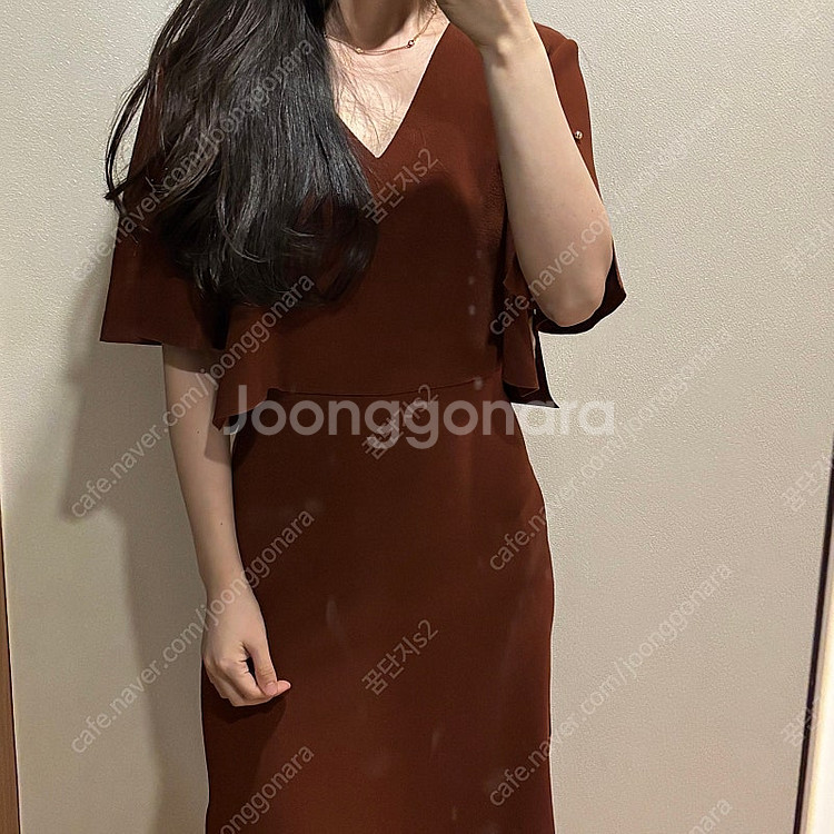디자이너브랜드 J.Chung 제이청 원피스 올드머니룩 ...--4