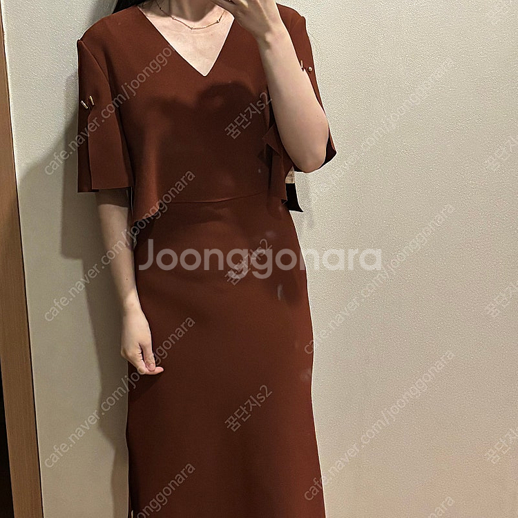 디자이너브랜드 J.Chung 제이청 원피스 올드머니룩 ...--5