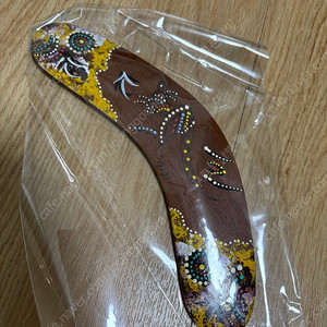 호주 수제 우드 부메랑