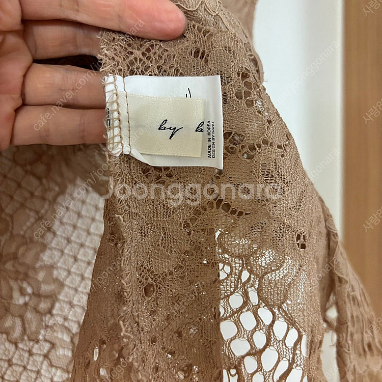 시스루 레이스 퍼프아뜰리에 러블리 카라 블라우스 결혼식...--4