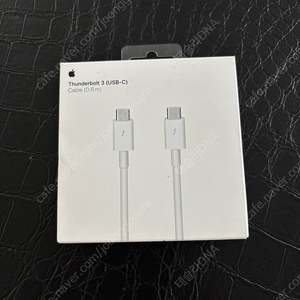9: [미개봉] APPLE Thunderbolt 3 (USB-C) 케이블 영상 및 데이터 전원충전 모두 가능한 케이블