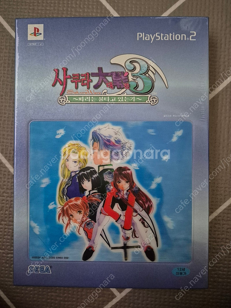 플스2 PS2 사쿠라대전3 초회한정판 정발 밀봉 새제품--0