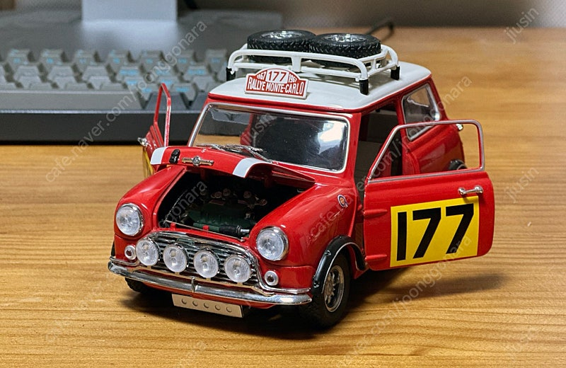Kyosho 1:18 Mini Cooper 1275S Rally (Gorgeous Collection) 다이캐스트 ...--1