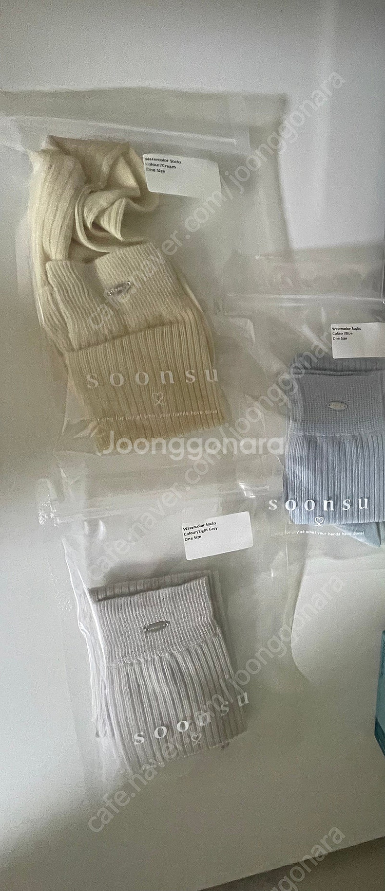 soonsu 양말 (Watercolor Socks (C...--1