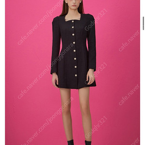 새상품) 이바나헬싱키 luna tweed dress 트위드 원피스 xs