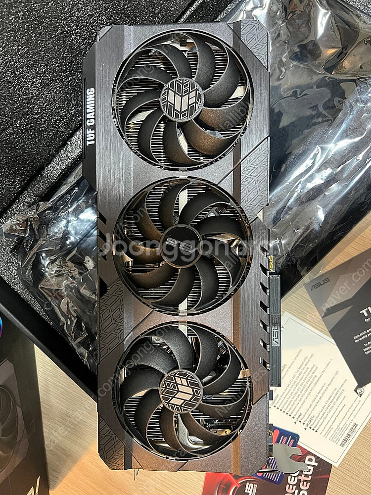 ASUS TUF RTX 3070 OC 8GB 그래픽카드 팝니다--3